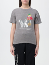 Polo Ralph Lauren Sleigh Bear T-short Sleeve-t-shirt In Grey