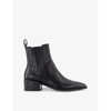 VAGABOND VAGABOND WOMEN'S BLACK MARJA POINT-TOE LEATHER CHELSEA BOOTS