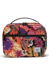 Herschel Supply Co Kids' Pop Quiz Recycled Polyester Lunchbox In Fall Blooms