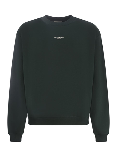 Drôle De Monsieur Sweatshirt Drole De Monsieur In Verde Scuro