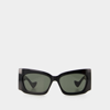 Gucci Sunglasses -  - Black/grey In Black
