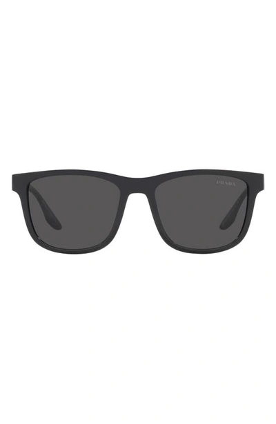 Prada 54mm Square Sunglasses In Dark Grey