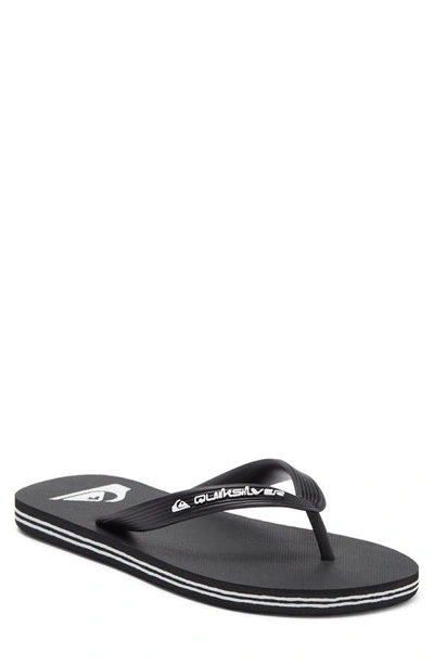 Quiksilver Kids' Molokai Flip Flop In Black