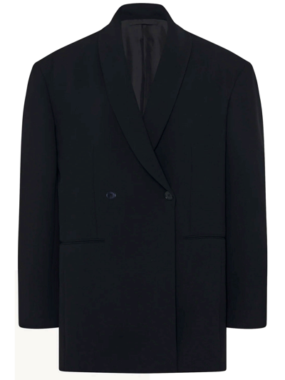 The Row Diomede Jacket In Black