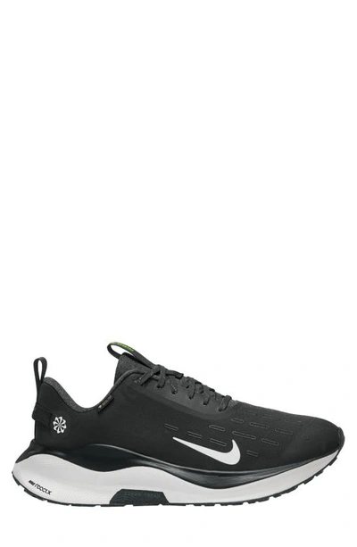 Nike Men's Infinityrn 4 Gore-tex Waterproof Road Running Shoes In Black/white/anthracite/volt