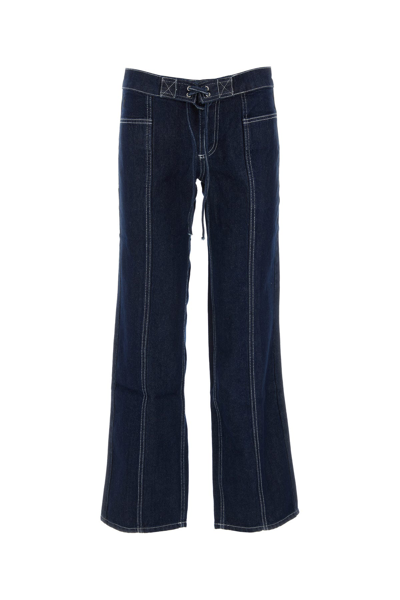 Gimaguas Romeo Cotton Denim Jeans In Blue