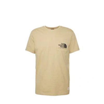 The North Face California Pocket Tee In Neturals