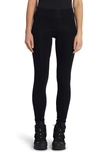 Moncler Black Base Layer Leggings In Black