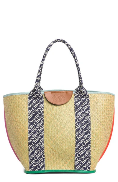 See By Chloé Laetizia Shopping Bag In Beis