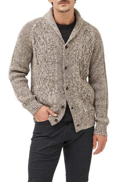 Rodd & Gunn North East Valley Knit Cardigan In Oatmeal