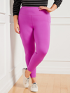 Talbots Performance Interlock Leggings - Radiant Violet - X  In Radiant Violet