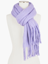 Talbots Luxe Blanket Scarf - Winter Plum - 001