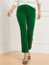 Talbots Petite - Stretch Corduroy Demi Boot Pants - Meadow Green - 16