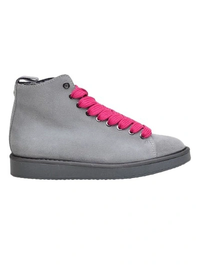 Pànchic Panchic  P01 Grey Fuchsia Ankle Boot