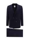 PT TORINO DOUBLE-BREASTED VIRGIN WOOL SUIT