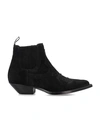 SONORA IDALGO FLOWER ANKLE BOOTS
