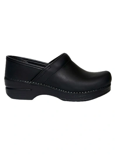 Dansko Classic Black Oiled Leather Clog