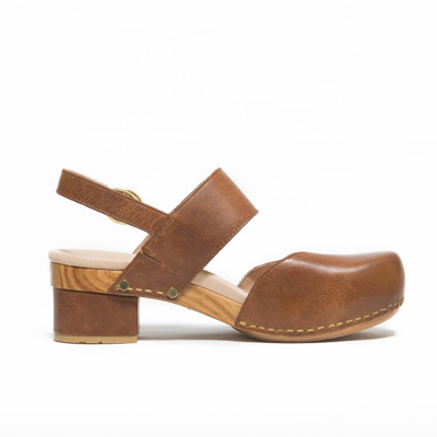 Dansko Dankso Leather Sandal In Brown