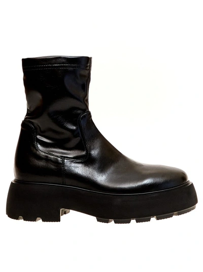 Strategia Black Stretch Boot With Para Sole