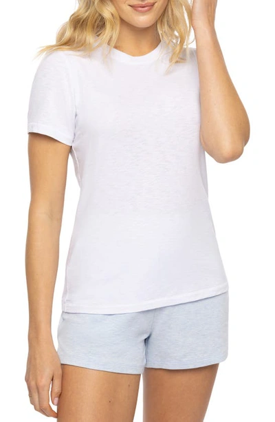 Travismathew Cloud Crewneck T-shirt In White