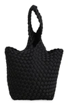 Naghedi Kyoto Water Resistant Handbag In Onyx
