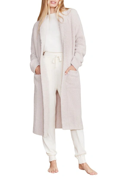 Barefoot Dreams Cozychic™ Open Front Chenile Cardigan In Stone