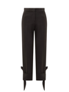MSGM MSGM TIED FASTENED ANKLES STRETCHED TROUSERS