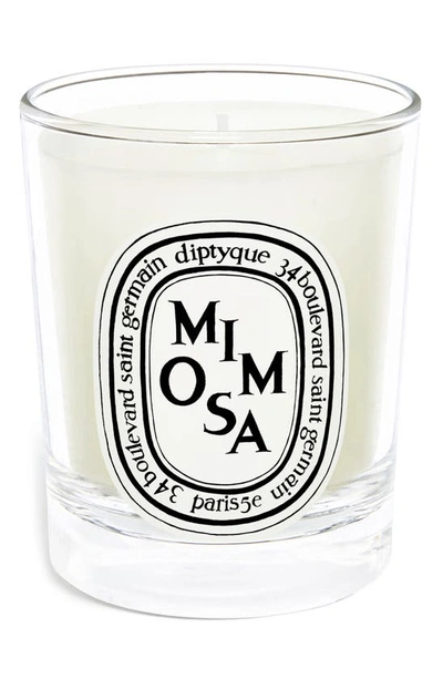 Diptyque Mini Candle Mimosa 70g In No_color