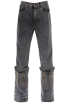 Y/PROJECT Y/PROJECT MINI COWBOY CUFF JEANS