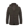 MONTECORE - DOWN FILLED LIGHTWEIGHT PADDED COAT IN OLIVE F05MUC504C