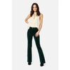 TRAFFIC PEOPLE BRATTER FLARE TROUSERS GREEN