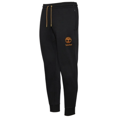 Timberland Mens  Fleece Pants In Black/gold