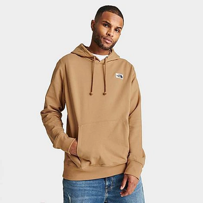 The North Face Inc Men's Heritage Patch Pullover Hoodie In Almond Butter