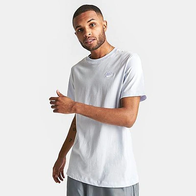 Nike Sportswear Club T-shirt In Football Grey