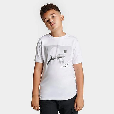 Sonneti Kids' Basketball Photo T-shirt In White