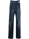 OTTOLINGER SIGNATURE WRAP JEANS WOMAN BLUE IN POLYESTER