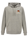 Barbour X Maison Kitsune Sweater In Gray