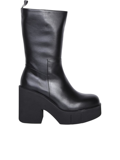 Paloma Barceló Paloma Barcelo Melissa Leather Boot In Black