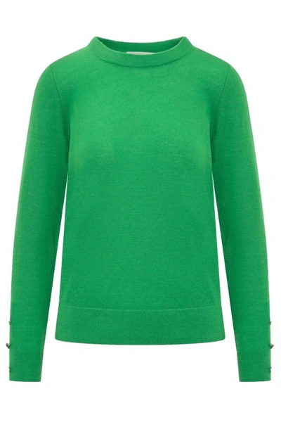 Michael Kors Green Wool Blend Sweater