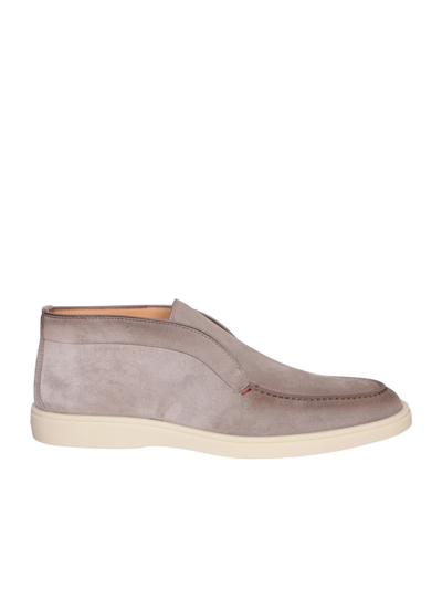 Santoni Digits Slip-on Ankle Boots In Gray