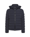 Peuterey Feather-down Padded Puffer Jacket In Blue