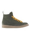 PÀNCHIC GREEN ANKLE BOOTS