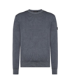 Peuterey Grey Crew-neck Sweater In Grey