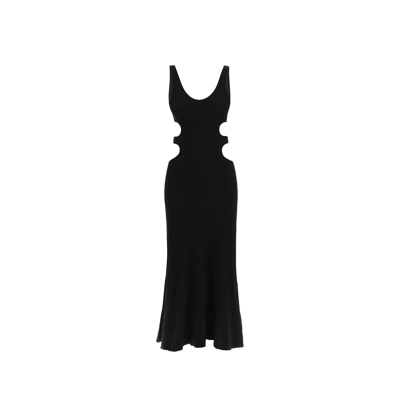 CHLOÉ CHLOE' CHLOÉ CUT OUT KNITTED DRESS