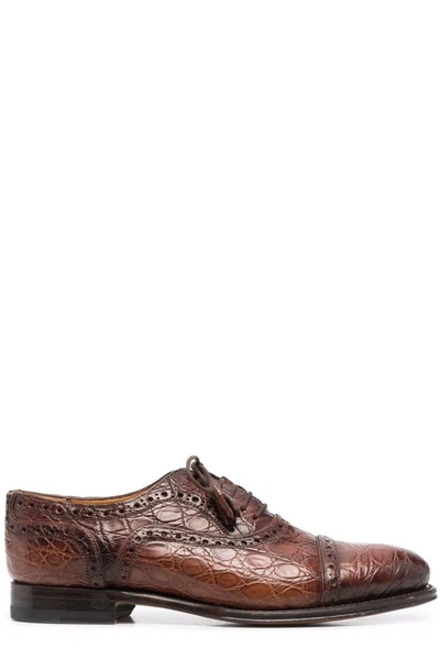 Gucci Brogue-detailing Lace-up Shoes In Default Title