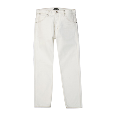 Tom Ford Denim Jeans In White