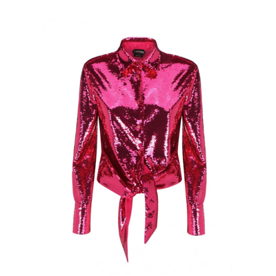 TOM FORD TOM FORD SEQUIN EMBELLISHED SHIRT