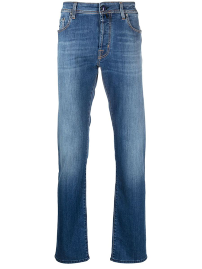 Jacob Cohen Bard Slim Fit Jeans In D Denim