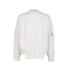 Valentino Side Pockets Sweatshirt In White
