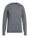 Besilent Man Sweater Grey Size S Acrylic, Wool